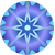 Mandala Sagrada - Azul Harmonia